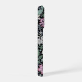 ウィリアム・モリス ポピー 植物 ヴィクトリアン 壁紙 iPhoneケース (右側面)