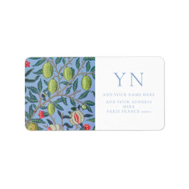 ウィリアム・モリス・ポメグラネート住所 シール