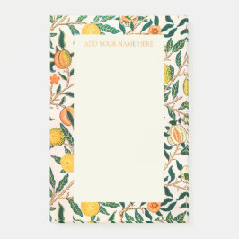 ウィリアム・モリス・ポメグラネート・デザインIT部門注記 ポストイット