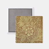 ウィリアム・モリス・マリゴールドアンティーク花柄 マグネット (正面/裏面)