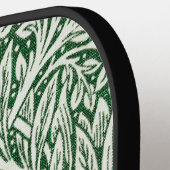 ウィリアム・モリス・マリゴールド・グリーン・フローラ・ウォーパ ピックルボールラケット (左詳細)