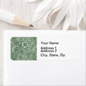 ウィリアム・モリス・マリゴールド・グリーン・フローラ・ウォーパ ラベル (インサイチュ)