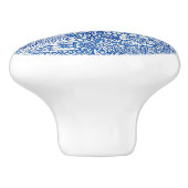 ウィリアム・モリス・マリゴールド・ブルー セラミックノブ (側面)