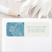 ウィリアム・モリス「マリゴールド」差出人住所ラベル ラベル (インサイチュ)