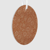 ウィリアム・モリス・マロウフローラ壁紙デザイン オーナメント (正面)