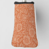 ウィリアム・モリス・マロウフローラ壁紙デザイン ゴルフヘッドカバー (回転90)