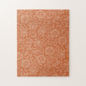 ウィリアム・モリス・マロウフローラ壁紙デザイン ジグソーパズル (縦)