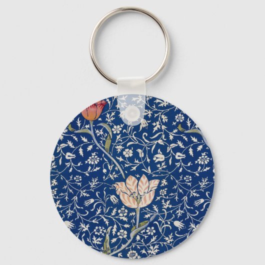 ウィリアム・モリス・メドウェイ・パターン キーホルダー (正面)
