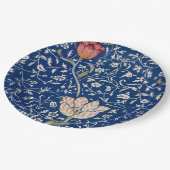 ウィリアム・モリス・メドウェイ・パターン ペーパープレート (アングル)