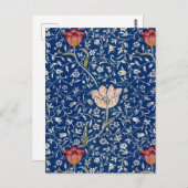 ウィリアム・モリス・メドウェイ・パターン ポストカード (正面/裏面)