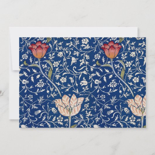 ウィリアム・モリス・メドウェイ・パターン 招待状 (正面)