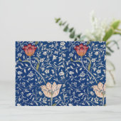 ウィリアム・モリス・メドウェイ・パターン 招待状 (スタンド正面)