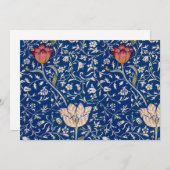 ウィリアム・モリス・メドウェイ・パターン 招待状 (正面/裏面)