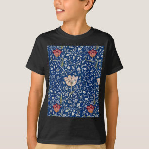 ウィリアム・モリス メドウェイ・パターン Tシャツ