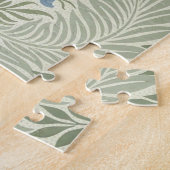 ウィリアム・モリス・ラークスパーフローラ壁紙 ジグソーパズル (側面)