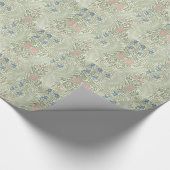 ウィリアム・モリス・ラークスパーフローラ壁紙 ラッピングペーパー (角)