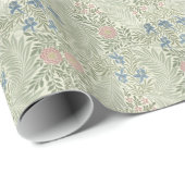 ウィリアム・モリス・ラークスパーフローラ壁紙 ラッピングペーパー (ロールコーナー)