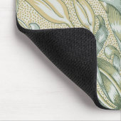 ウィリアム・モリス・リリーとザクロクラシックネ花 マウスパッド (コーナー)