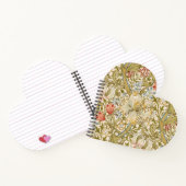 ウィリアム・モリス・リリーアールヌーボー ノートブック (内部)