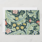 ウィリアム・モリス – レスターヴィンテージフローラデザイン カード (正面)