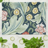 ウィリアム・モリス – レスターヴィンテージフローラデザイン キッチンタオル (折り畳み)
