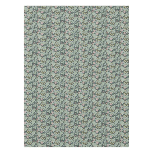 ウィリアム・モリス・レスター葉ス・フラワーカーネーション テーブルクロス (正面)