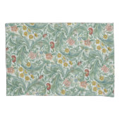 ウィリアム・モリス・レスター葉ス・フラワーカーネーション 枕カバー (正面左)