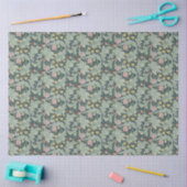 ウィリアム・モリス・レスター葉ス・フラワーカーネーション 薄葉紙 (クラフト)