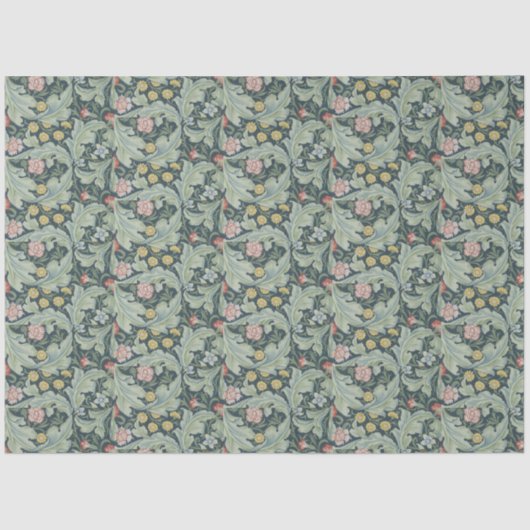 ウィリアム・モリス・レスター葉ス・フラワーカーネーション 薄葉紙 (正面)