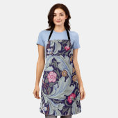 ウィリアム・モリス・レスター エプロン (着用した状態)