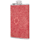 ウィリアム・モリス・レッド・マリゴールド・パターン フラスク (左)