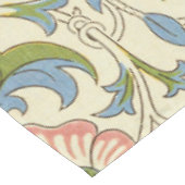 ウィリアム・モリス・ロドン花の花柄 テーブルクロス (アングル)