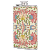 ウィリアム・モリス・ロドン花の花柄 フラスク (左)