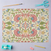 ウィリアム・モリス・ロドン花の花柄 薄葉紙 (クラフト)