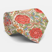 ウィリアム・モリス 「ローズ」 ネクタイ (ロール)