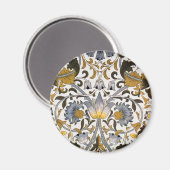 ウィリアム・モリス・ローデンフローラ花織物 マグネット (正面/裏面)