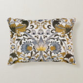 ウィリアム・モリス・ロードデンフローラ花 アクセントクッション (正面)