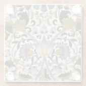 ウィリアム・モリス・ロードデンフローラ花 ガラスコースター (裏面)