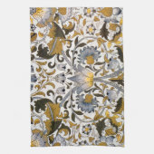 ウィリアム・モリス・ロードデンフローラ花 キッチンタオル (縦)