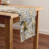 ウィリアム・モリス・ロードデンフローラ花 ショートテーブルランナー (インサイチュ)
