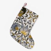 ウィリアム・モリス・ロードデンフローラ花 スモールクリスマスストッキング (正面 (吊り時))