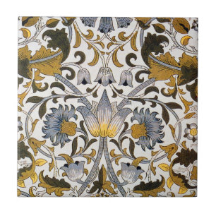 ウィリアム・モリス・ロードデンフローラ花 タイル