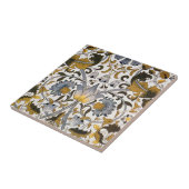 ウィリアム・モリス・ロードデンフローラ花 タイル (側面)