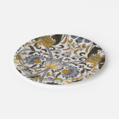 ウィリアム・モリス・ロードデンフローラ花 ペーパープレート (アングル)