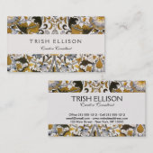 ウィリアム・モリス・ロードデンフローラ花 名刺 (正面/裏面)