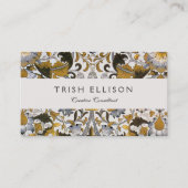 ウィリアム・モリス・ロードデンフローラ花 名刺 (正面)