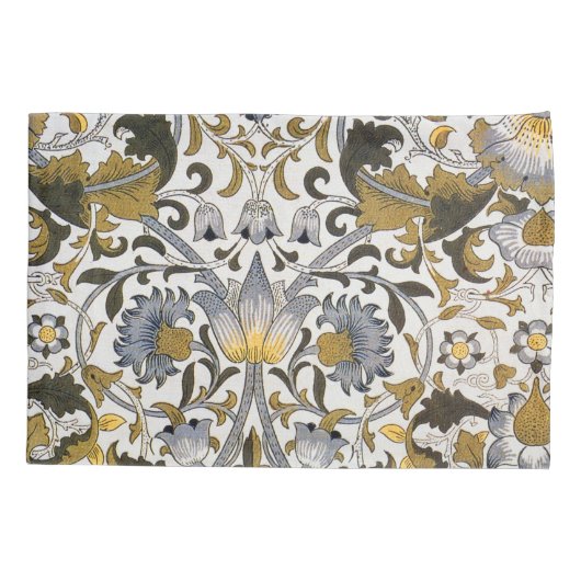 ウィリアム・モリス・ロードデンフローラ花 枕カバー (裏面)