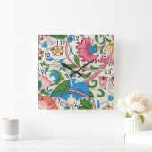 ウィリアム·モリス·ロードン スクエア壁時計 (ホーム)