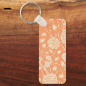 ウィリアム・モリス・ワイルドチューリップ有名パターン キーホルダー (正面)