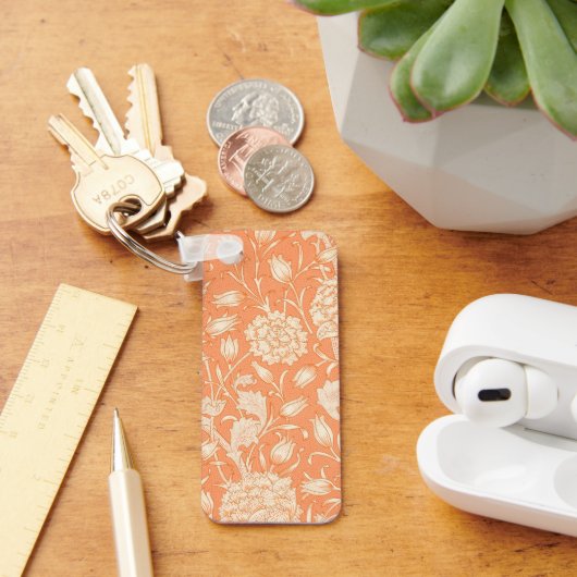 ウィリアム・モリス・ワイルドチューリップ有名パターン キーホルダー (デスク)